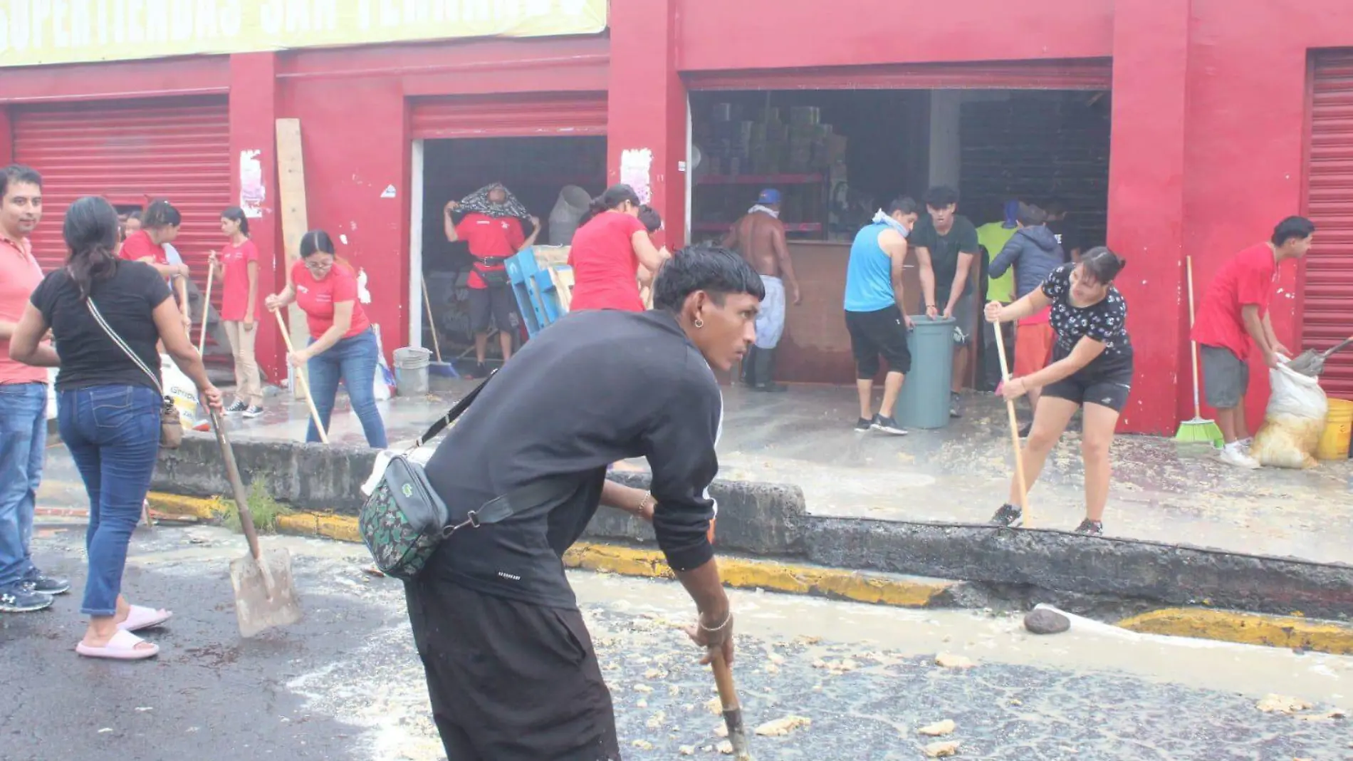 Incendio en bodega de Veracruz 